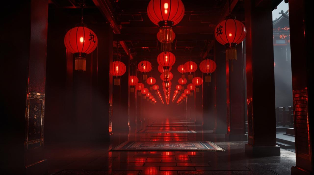 蚂蚁影视出品《长安夜未央》-古装悬疑巨制高清海报